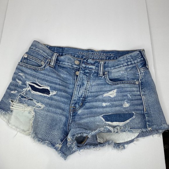American Eagle Outfitters Pants - American Eagle Vintage Hi- Rise Essential Shorts 4